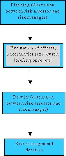 Schematic flow chart for ecological risk assessment.