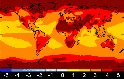 Climate Change Air Temp Change