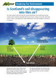 Is Scotland's soil disappearing into thin air? Poster 1 thumbnail and link to pdf