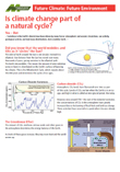 Is climate change part of a natural cycle? Poster thumbnail and link to pdf