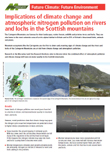 Pollution in lochs and rivers poster thumbnail and link to pdf