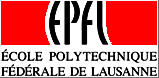 logo of and link to the Ecole Polytechnique Federale de Lausanne, France