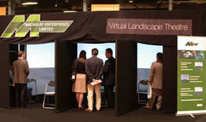 Visitors to All Energy 2006 see the VLT in action
