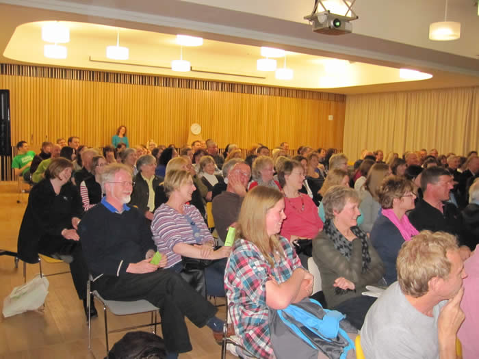 Audience at Edinburgh International Science Festival