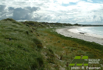 The machair at Balranald is managed by the RSPB as a nature reserve