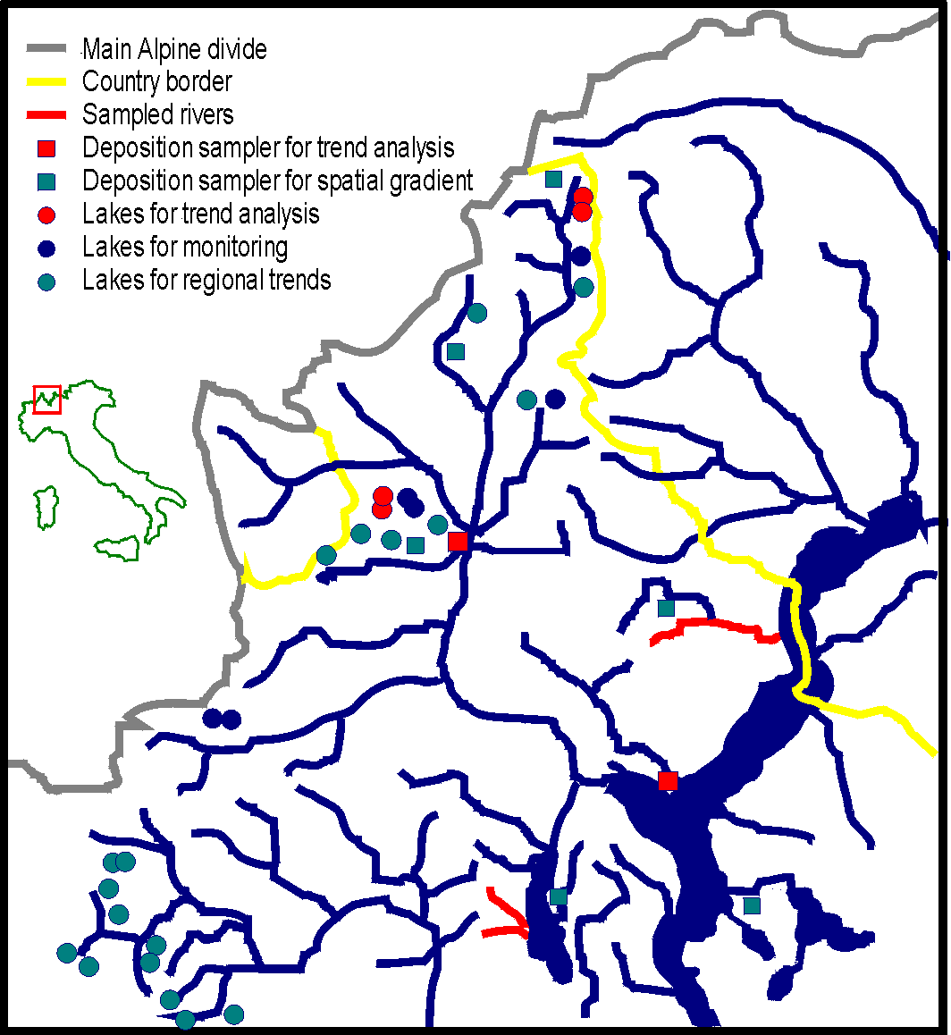 Map of the Region